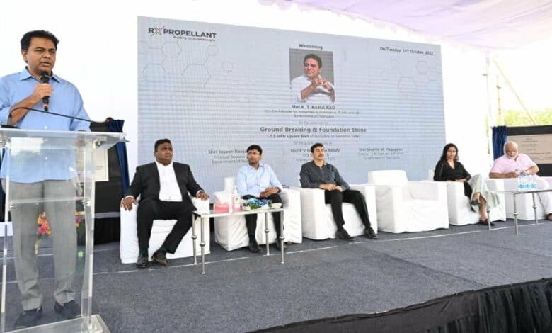 KTR launches five projects at Hyderabad’s Genome Valley, investments worth Rs 1100 crore